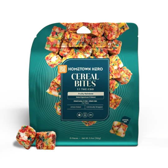 Fruity Rainbow | Cereal Bites THC + CBD