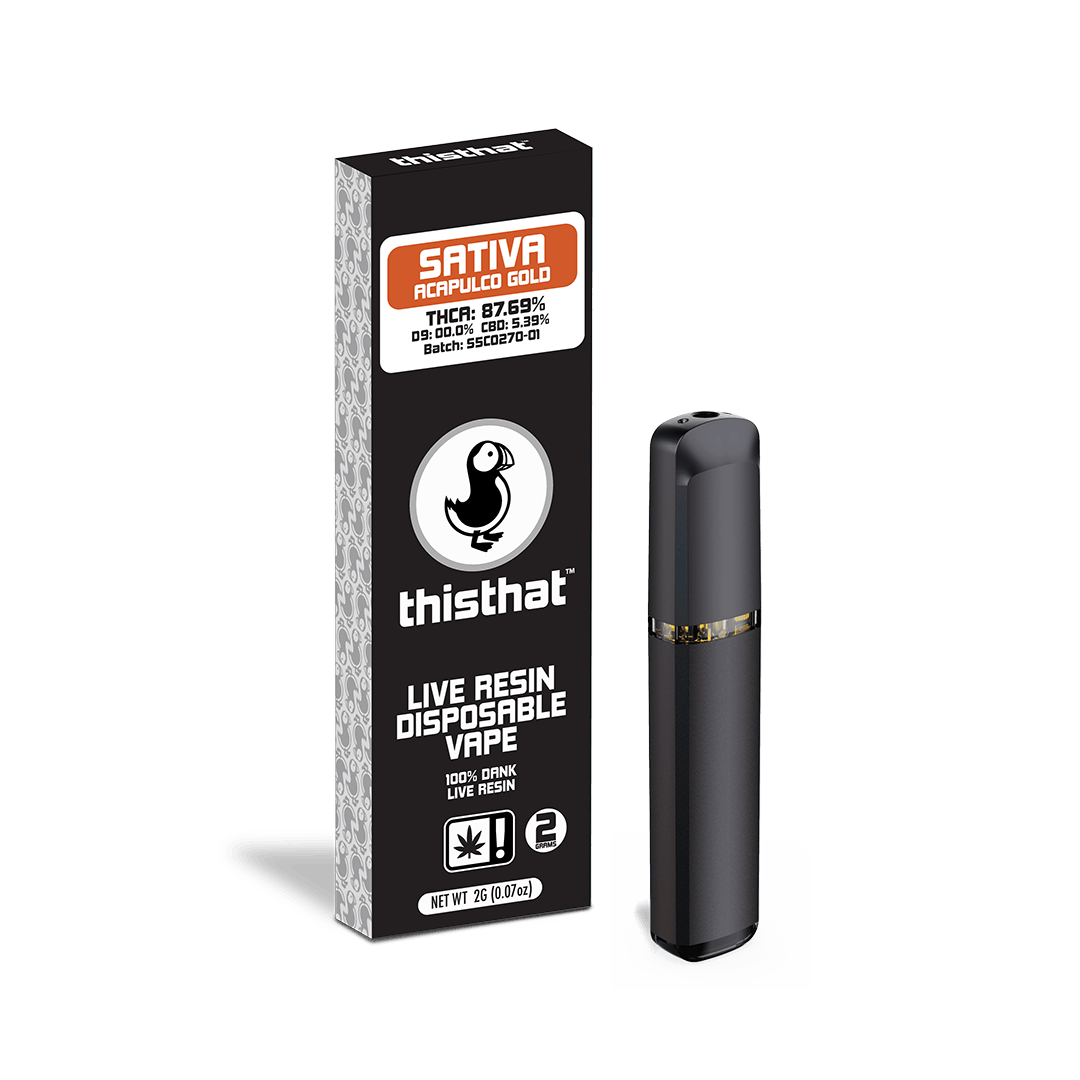 Acapulco Gold | Live Resin Disposable Vape