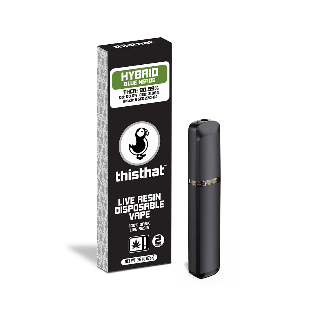 Blue Nerds | Live Resin Disposable Vape