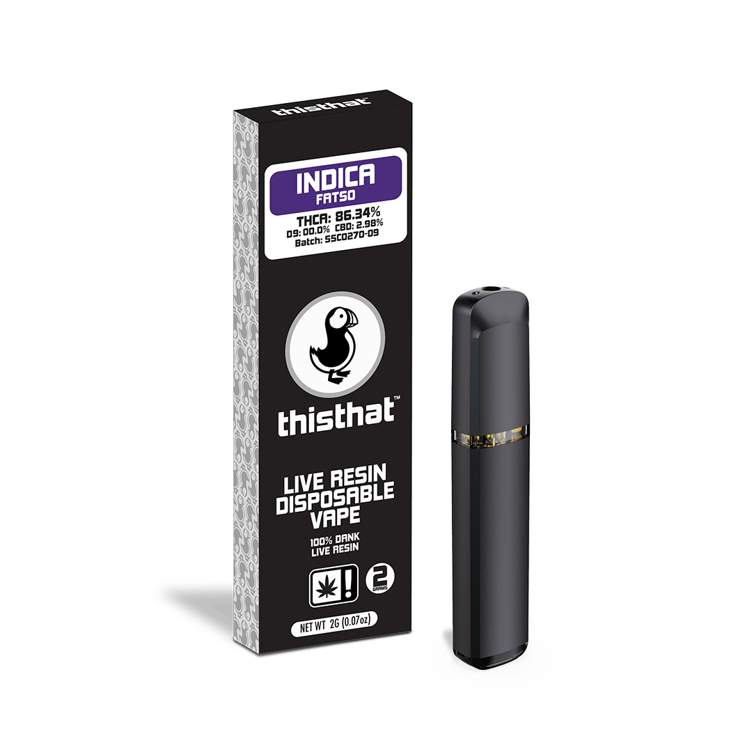 Fatso | Live Resin Disposable Vape