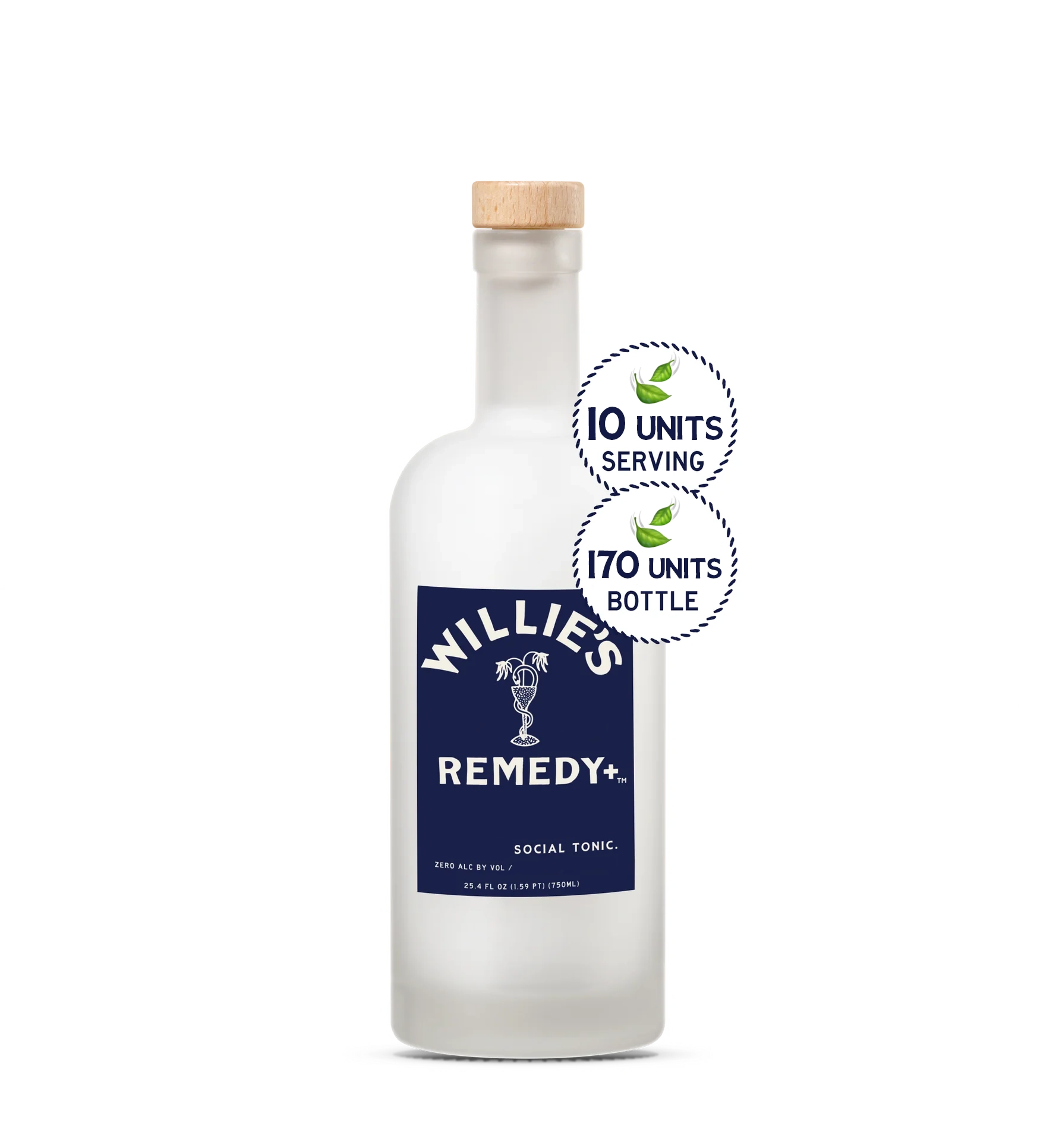 Willie's Remedy+ 10mg High Dose 750ml Bottle